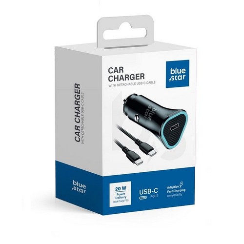 Blue star caricabatterie auto - star,